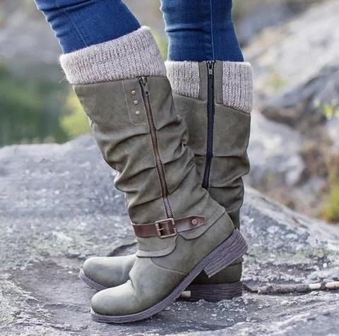 Anmutige Orthopädische Stiefel für modernen Look