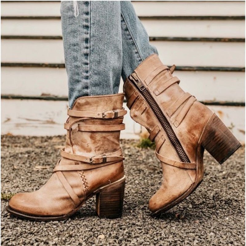 Anmutige Orthopädische Stiefel für modernen Look