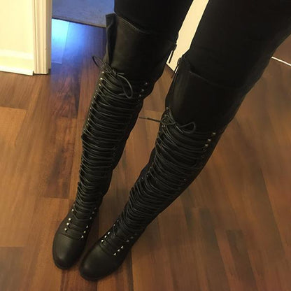 Vintage inspirierte Orthopädische Stiefel