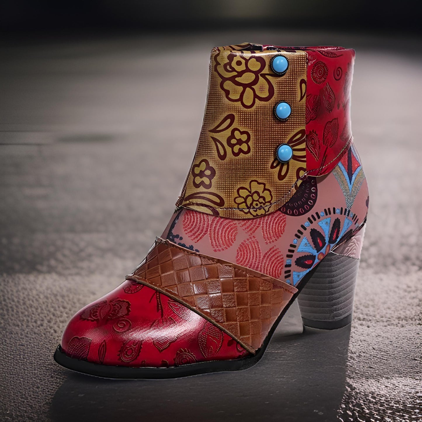 Klassische Orthopädische Stiefel mit zeitlosem Stil