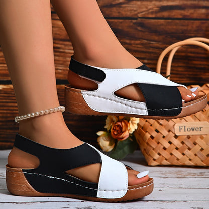 MW | Farbe Orthopädische Keilsandalen für Frauen
