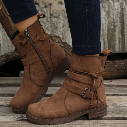Klassische Orthopädische Stiefel mit zeitlosem Stil