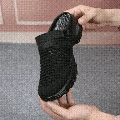 MW Frauen Luftkissen Plattform Mesh Mules Sneaker Sandalen