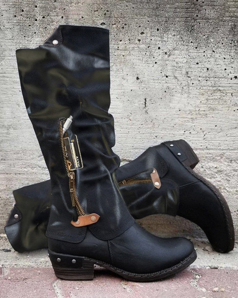 Anmutige Orthopädische Stiefel für modernen Look