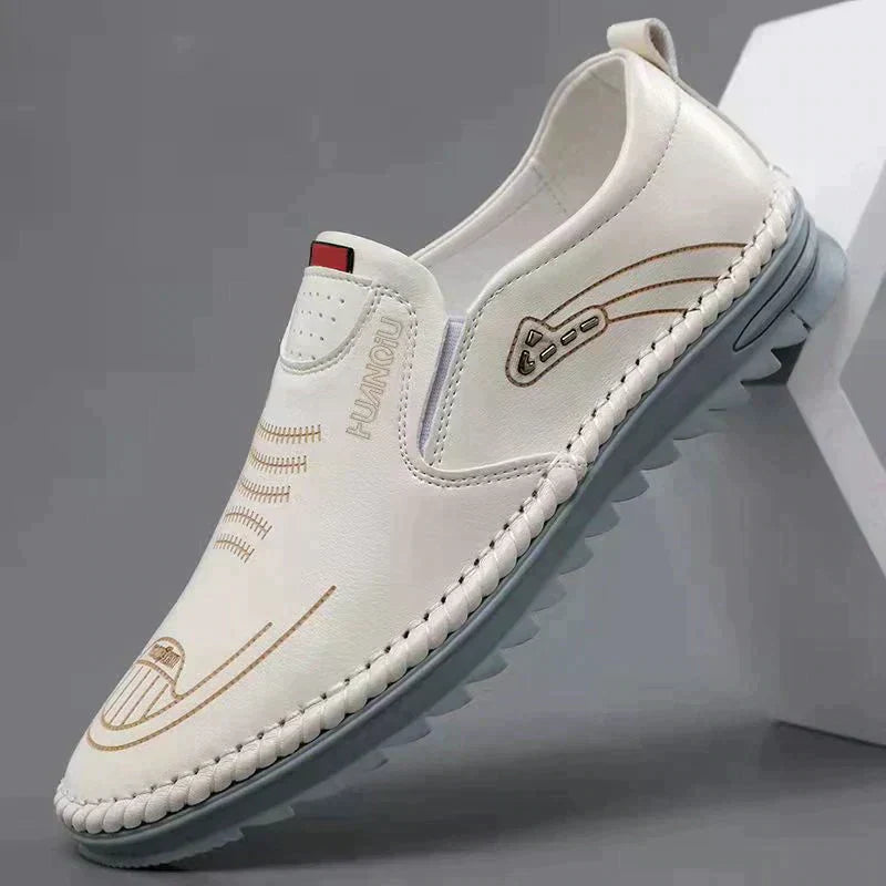 MW | Casual Slip-On Schuhe aus weichem Leder für Männer