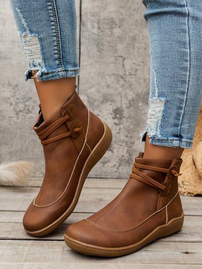 Vintage inspirierte Orthopädische Stiefel