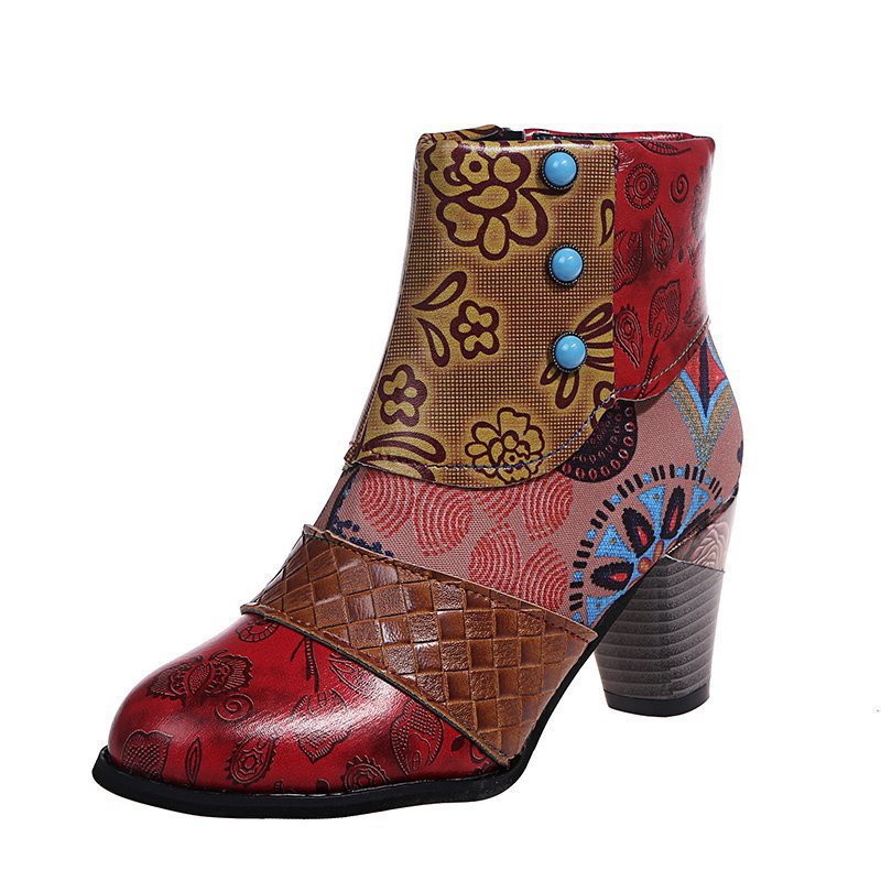 Schicke Orthopädische Stiefel mit einzigartigem Design