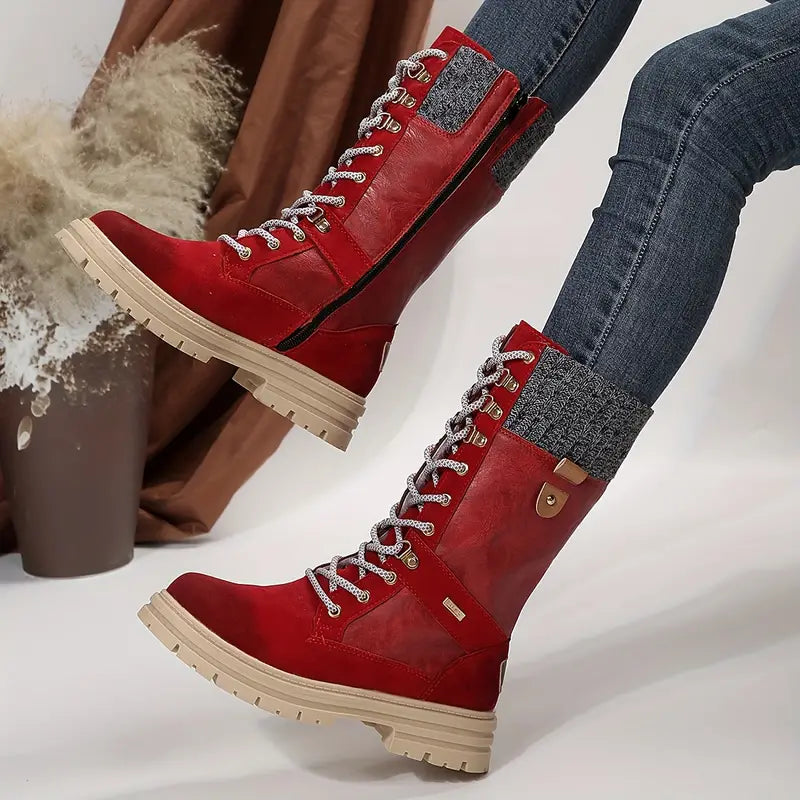 Klassische Orthopädische Stiefel mit zeitlosem Stil