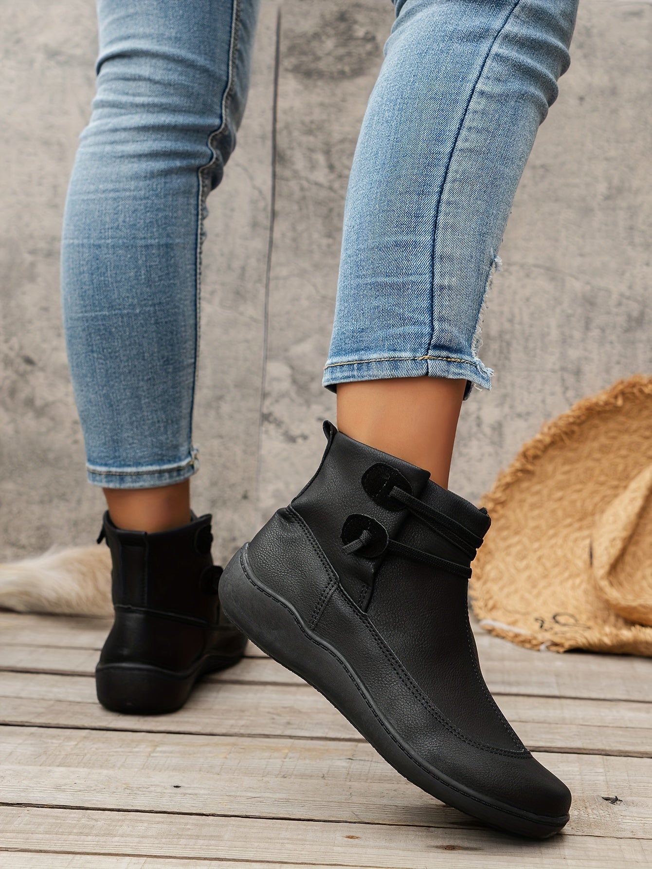 Schicke Orthopädische Stiefel mit einzigartigem Design