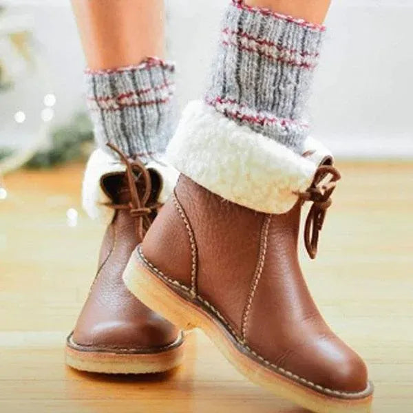 Klassische Orthopädische Stiefel mit zeitlosem Stil