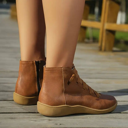 Vintage inspirierte Orthopädische Stiefel