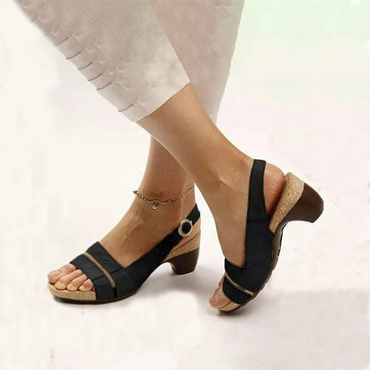 MW | Offene Schuhe mit Absatz für Frauen