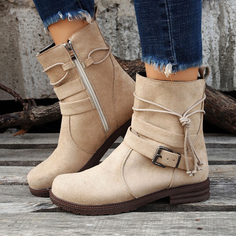 Anmutige Orthopädische Stiefel für modernen Look