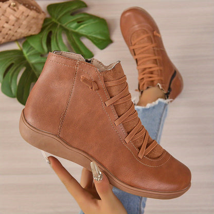 Vintage inspirierte Orthopädische Stiefel