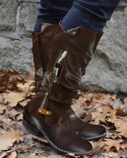 Anmutige Orthopädische Stiefel für modernen Look