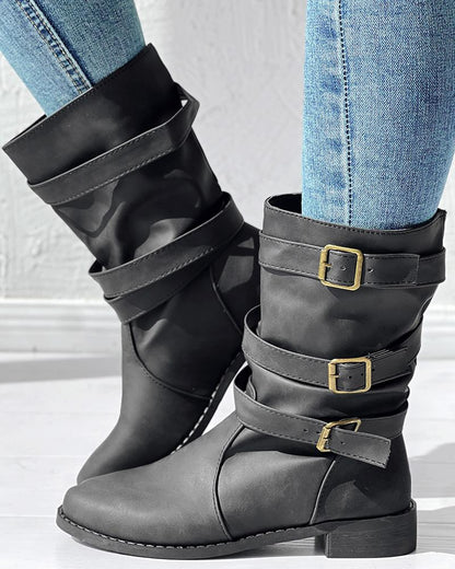 Klassische Orthopädische Stiefel mit zeitlosem Stil