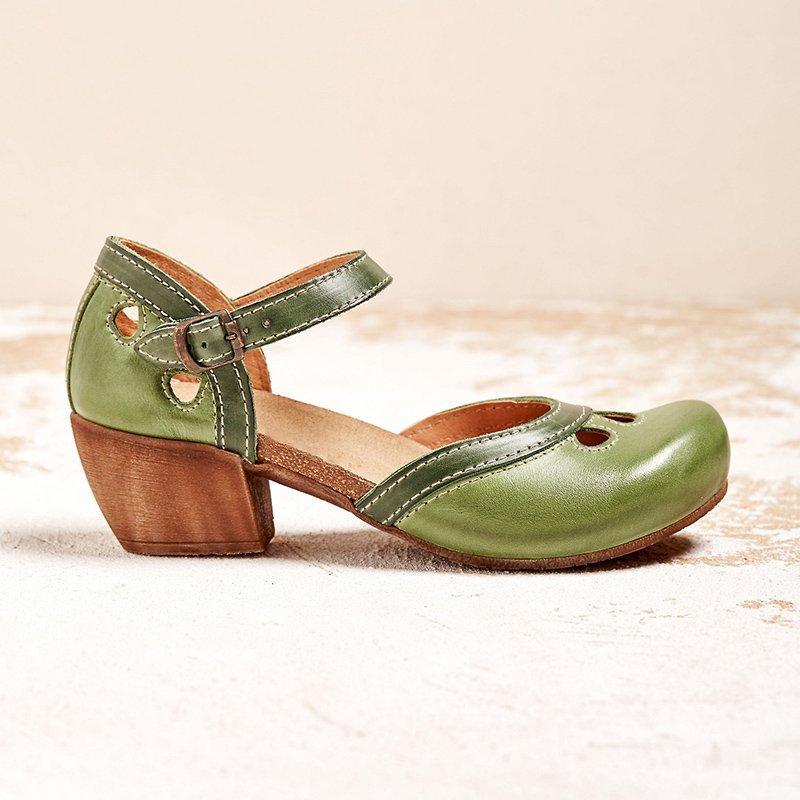MW | Bequeme orthopädische Sandalen mit niedrigem Absatz