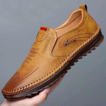 MW | Casual Slip-On Schuhe aus weichem Leder für Männer