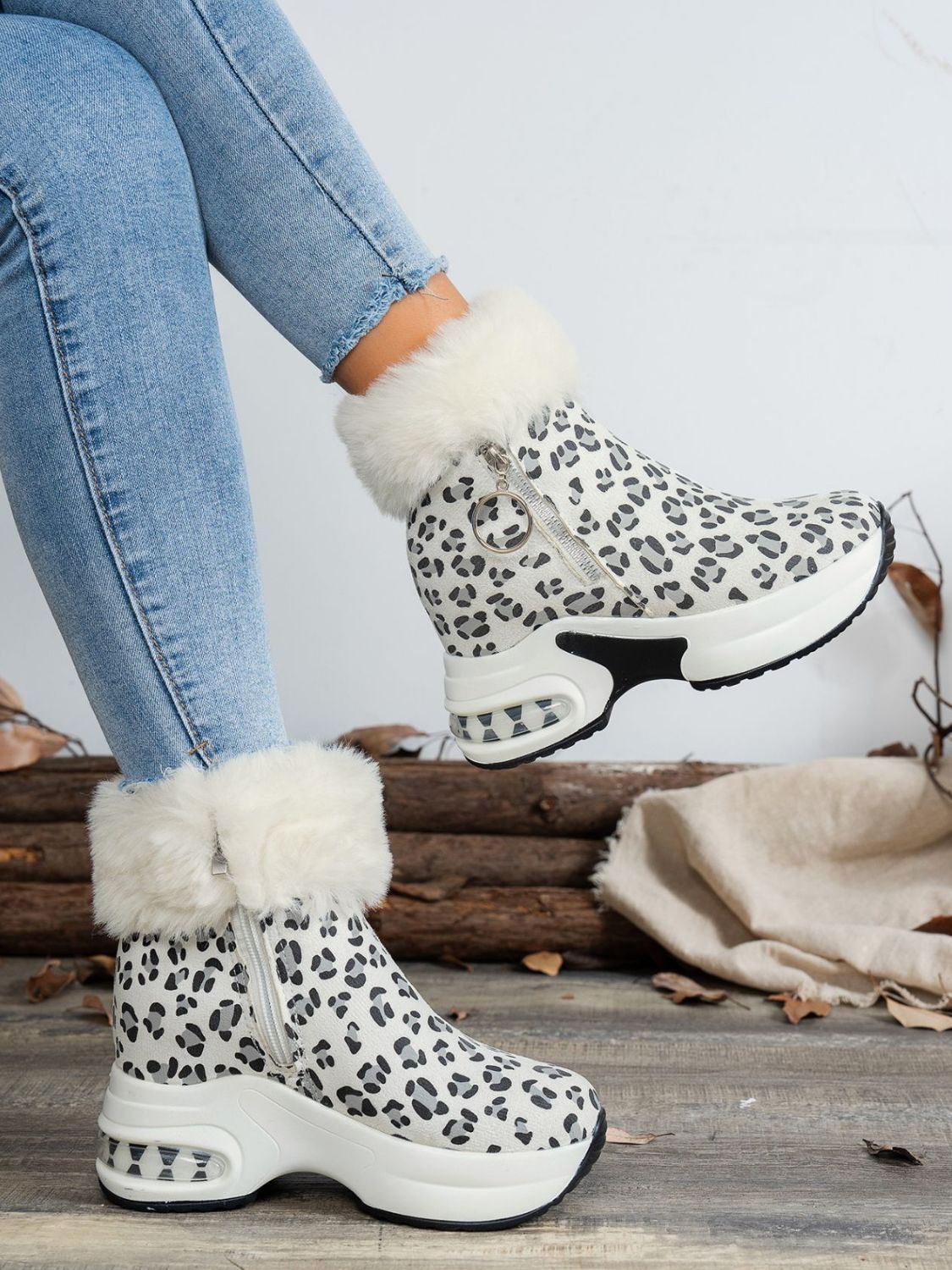 Vintage inspirierte Orthopädische Stiefel