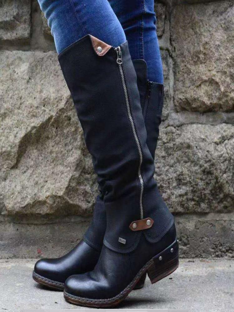 Vintage inspirierte Orthopädische Stiefel