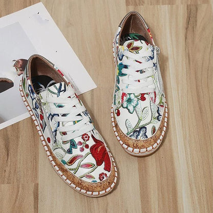 MW | Bequeme Sportschuhe mit Blumen