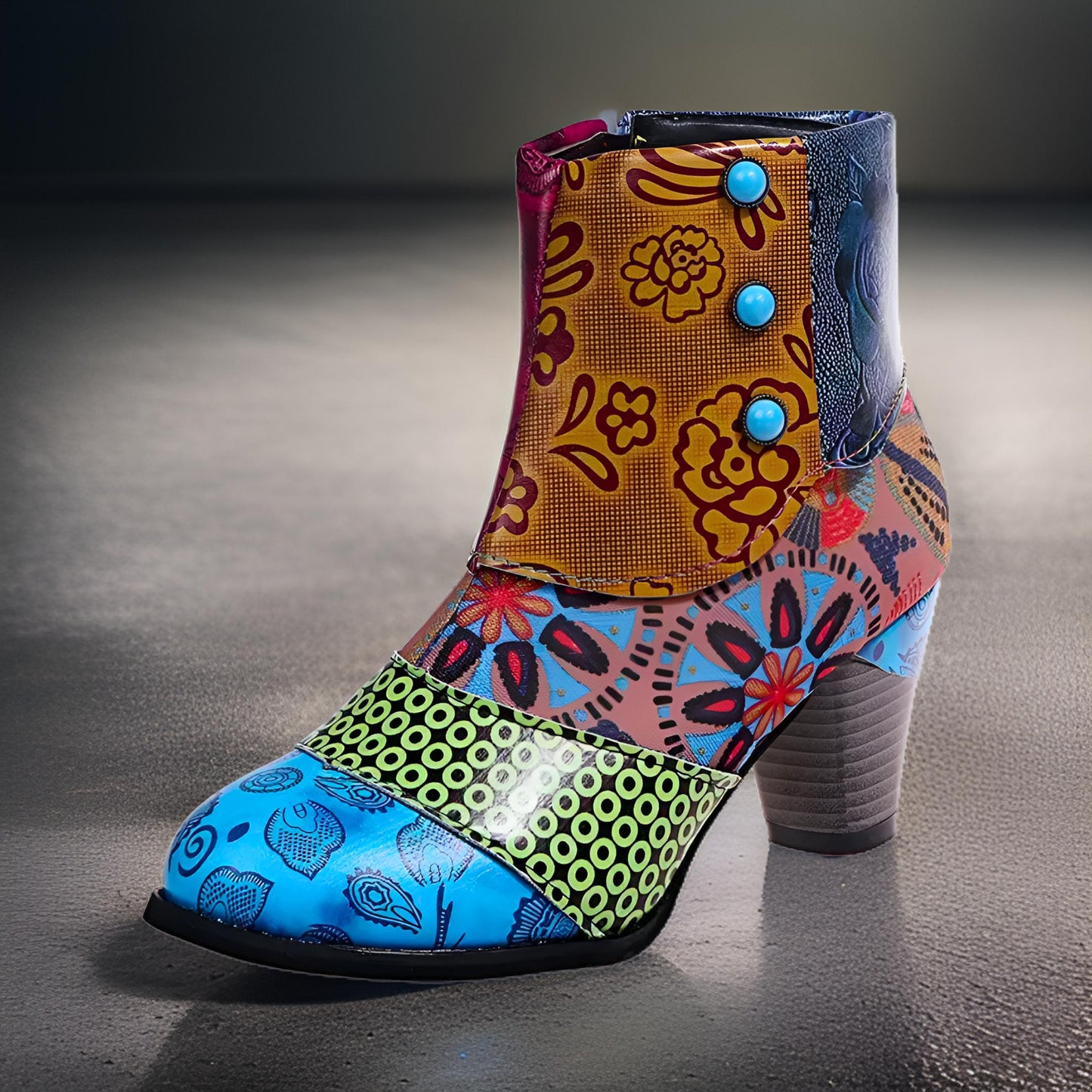 Klassische Orthopädische Stiefel mit zeitlosem Stil