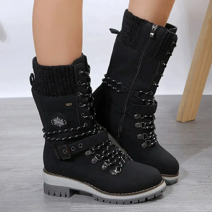 Klassische Orthopädische Stiefel mit zeitlosem Stil