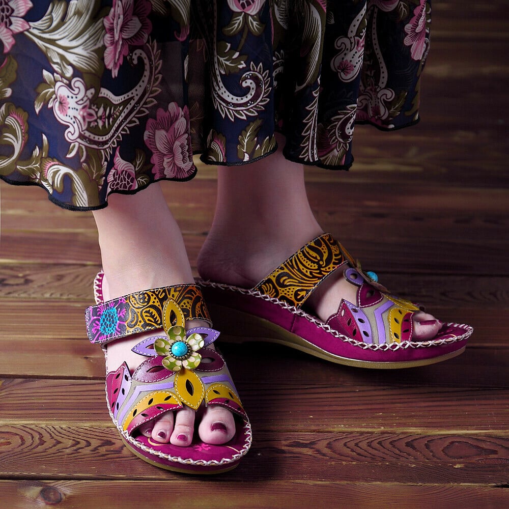 MW | Sommer Retro Farbe Schuhe