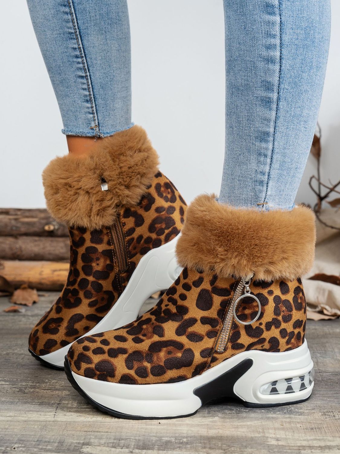 Vintage inspirierte Orthopädische Stiefel