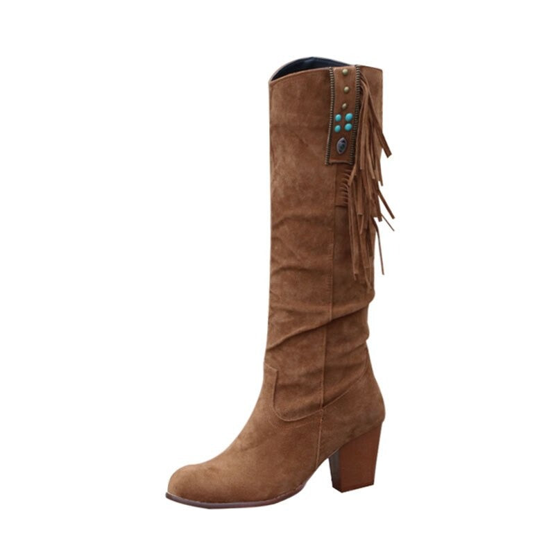Lucrecia® | Western boots made of suede