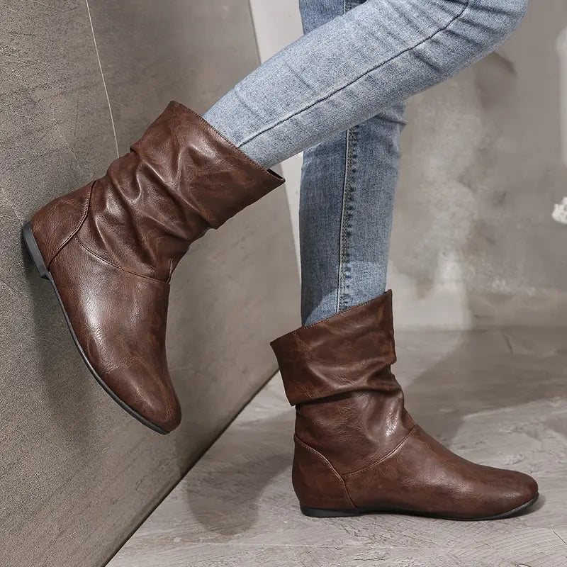 Vintage inspirierte Orthopädische Stiefel