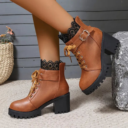 Klassische Orthopädische Stiefel mit zeitlosem Stil