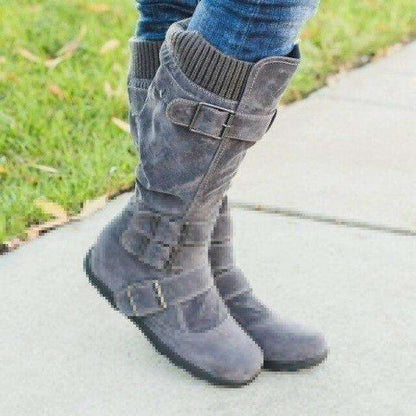 Anmutige Orthopädische Stiefel für modernen Look