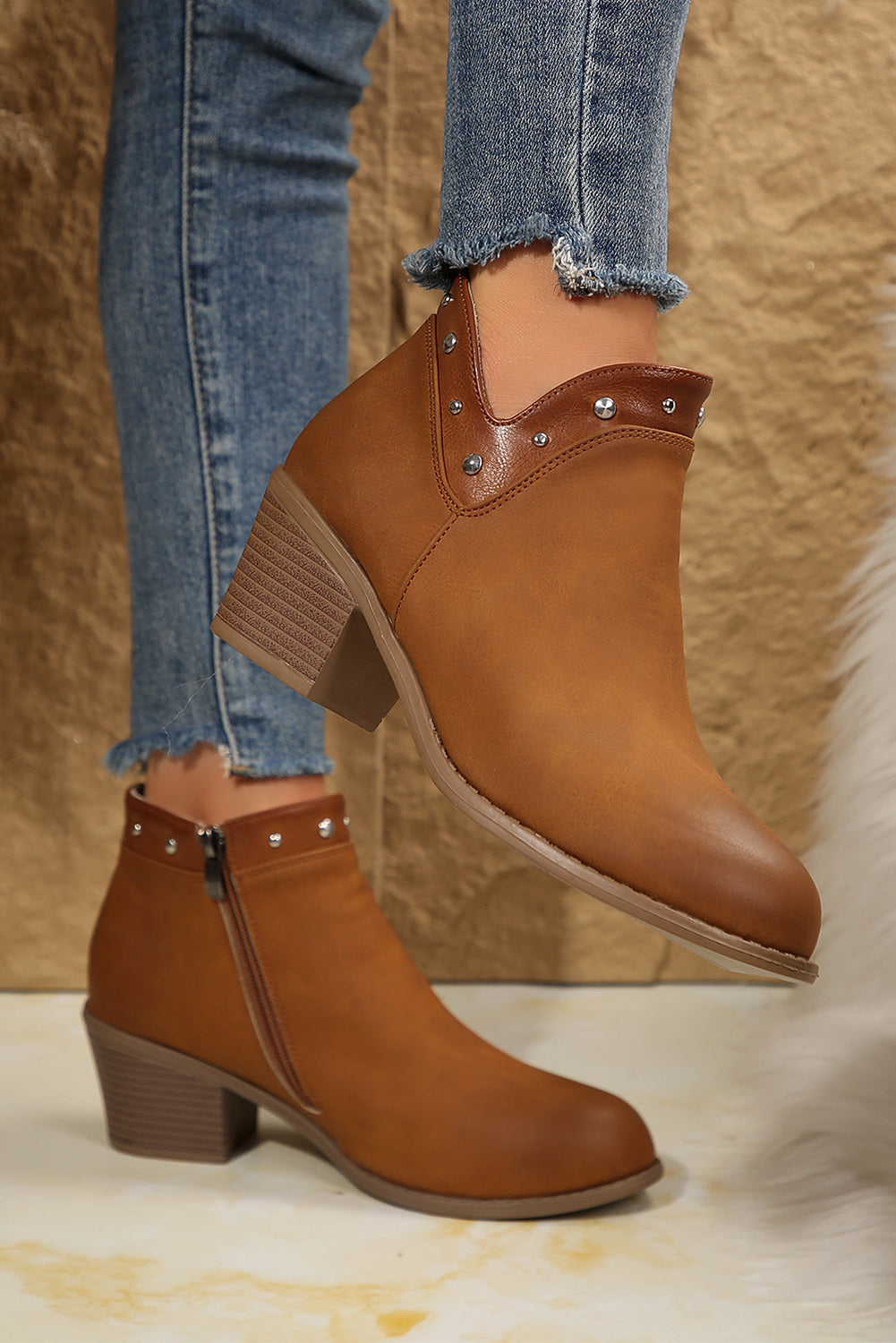 Klassische Orthopädische Stiefel mit zeitlosem Stil