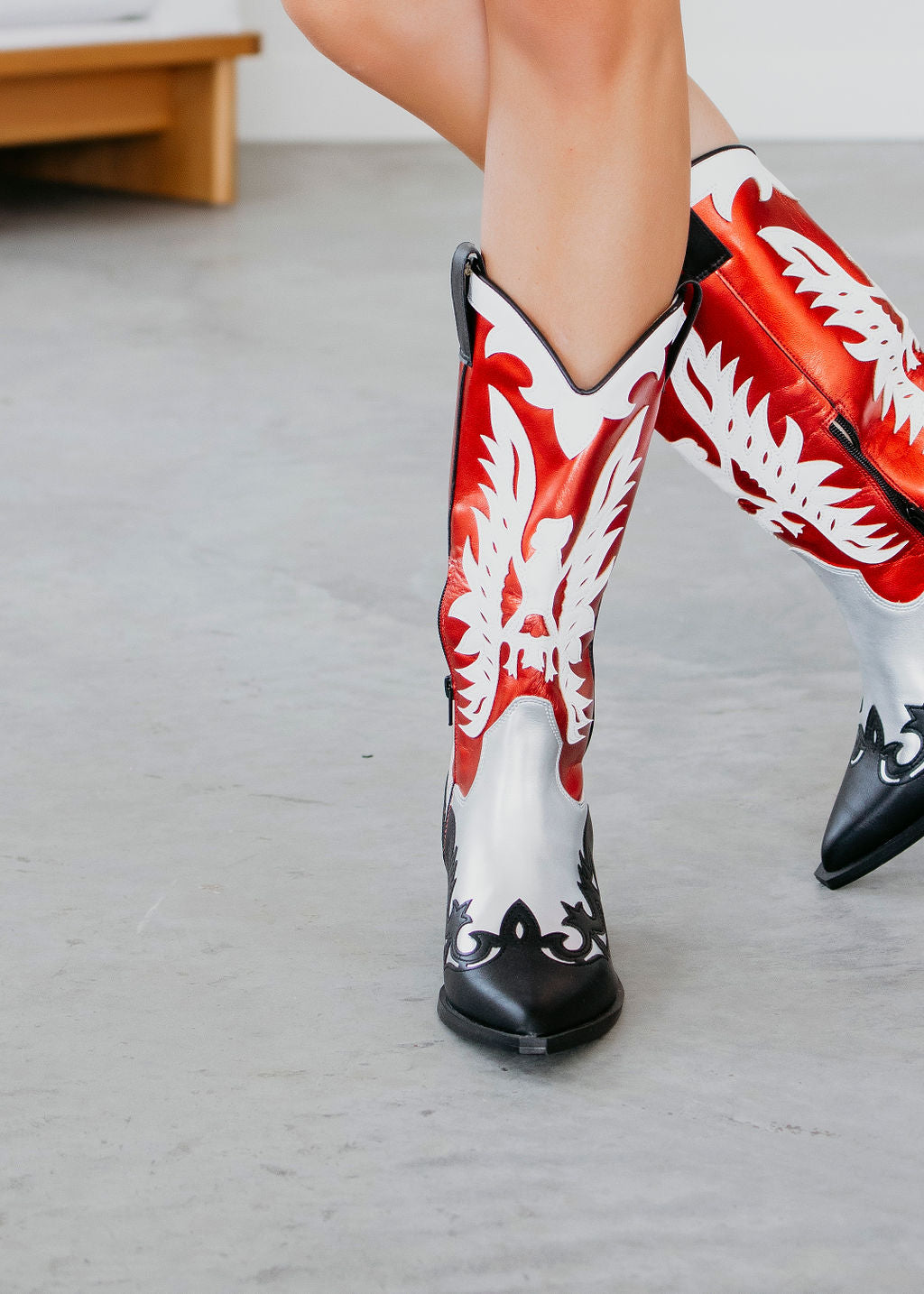Vintage inspirierte Orthopädische Stiefel