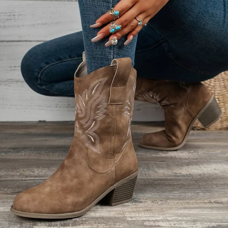 Vintage inspirierte Orthopädische Stiefel