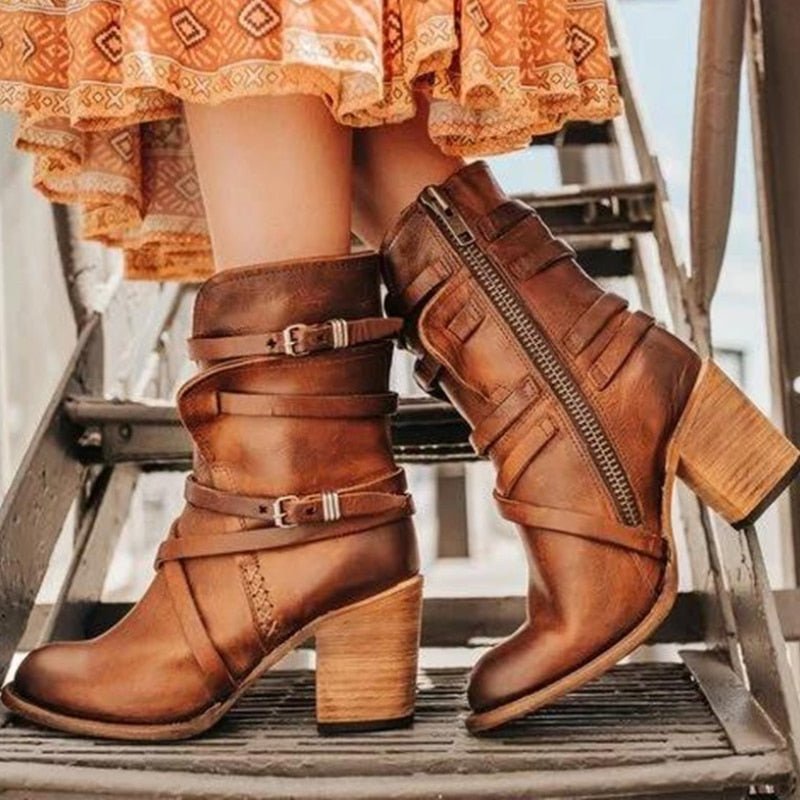 Anmutige Orthopädische Stiefel für modernen Look