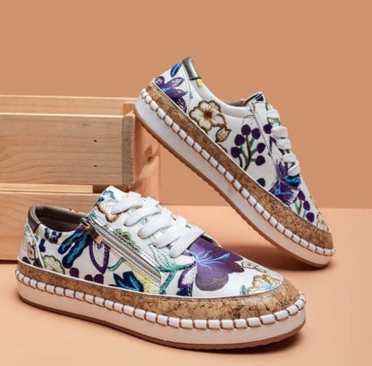 MW | Bequeme Sportschuhe mit Blumen