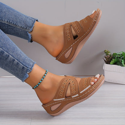 MW | Womens Wedge Fashion Sandalen