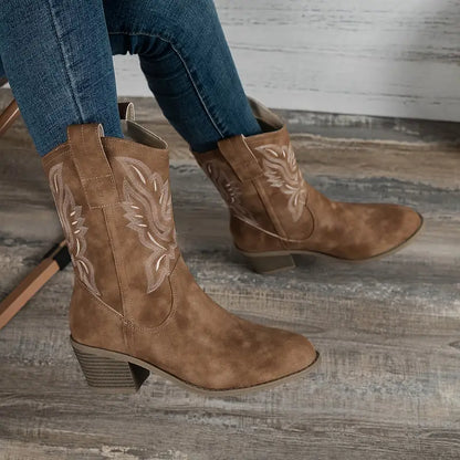 Vintage inspirierte Orthopädische Stiefel