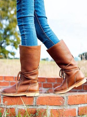 Vintage inspirierte Orthopädische Stiefel