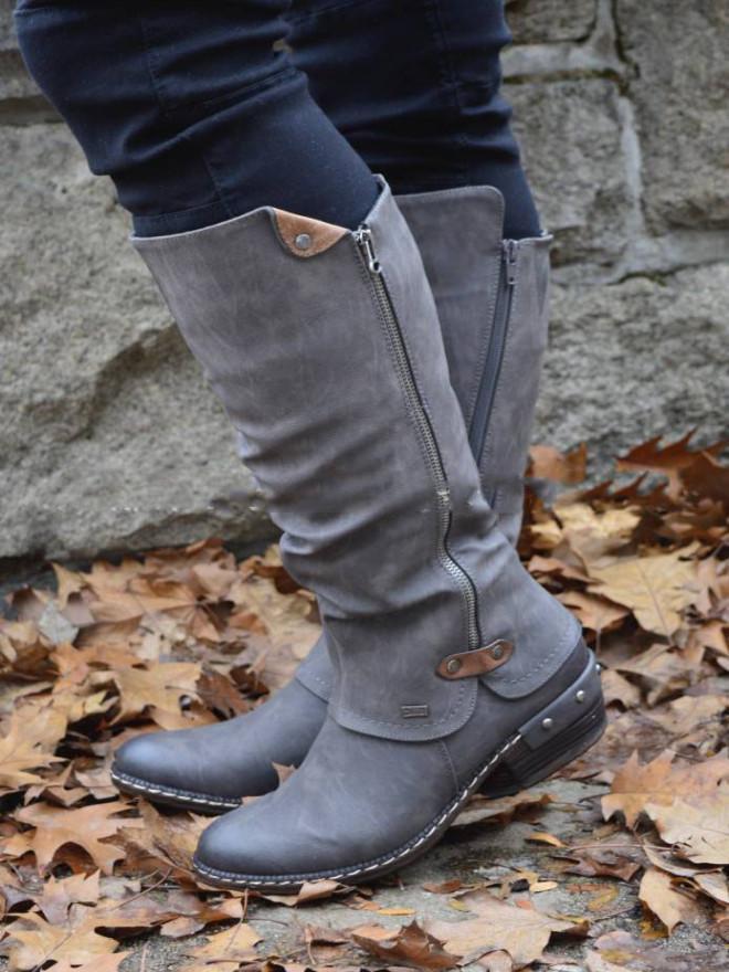 Vintage inspirierte Orthopädische Stiefel