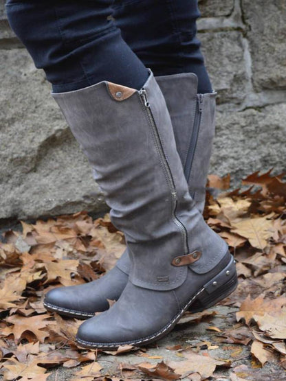 Vintage inspirierte Orthopädische Stiefel