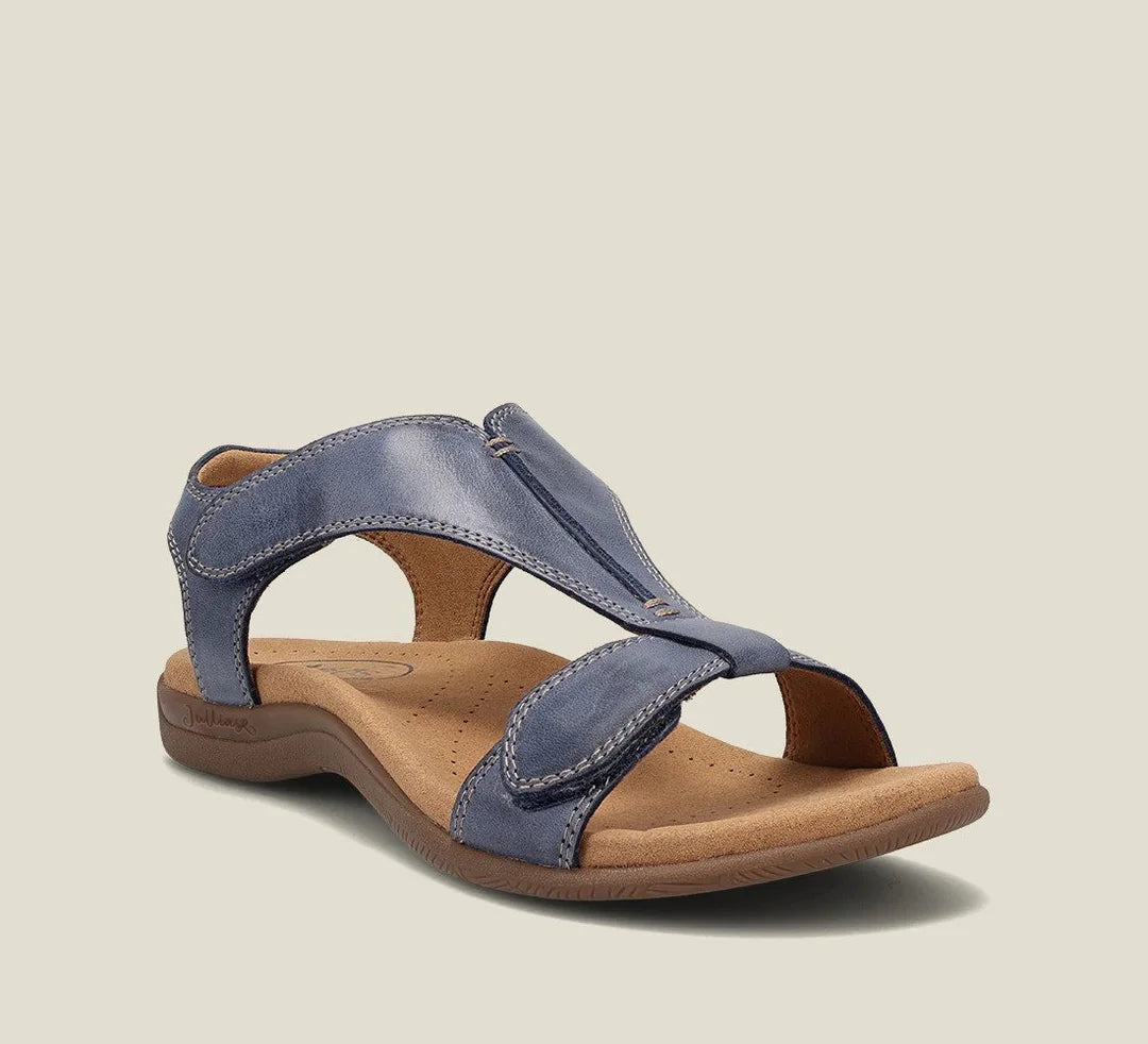 MW | Orthopädische Damen-Sandalen mit niedrigen Absätzen
