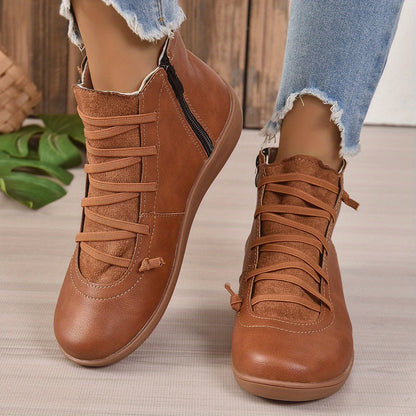 Vintage inspirierte Orthopädische Stiefel