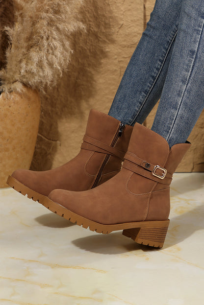 Vintage inspirierte Orthopädische Stiefel