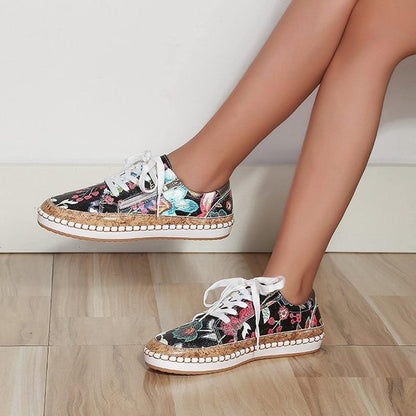 MW | Bequeme Sportschuhe mit Blumen