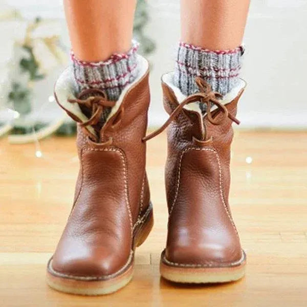 Klassische Orthopädische Stiefel mit zeitlosem Stil