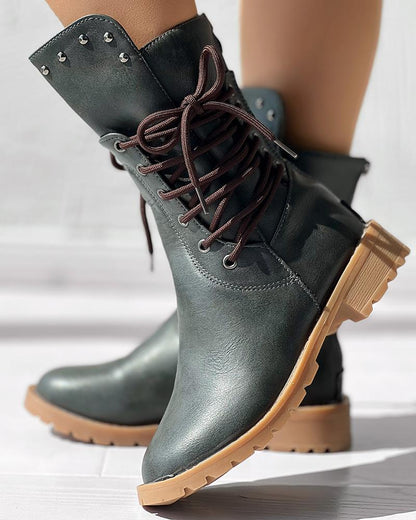 Klassische Orthopädische Stiefel mit zeitlosem Stil