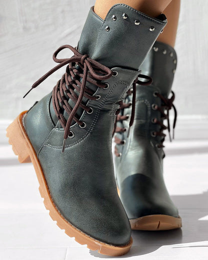 Klassische Orthopädische Stiefel mit zeitlosem Stil